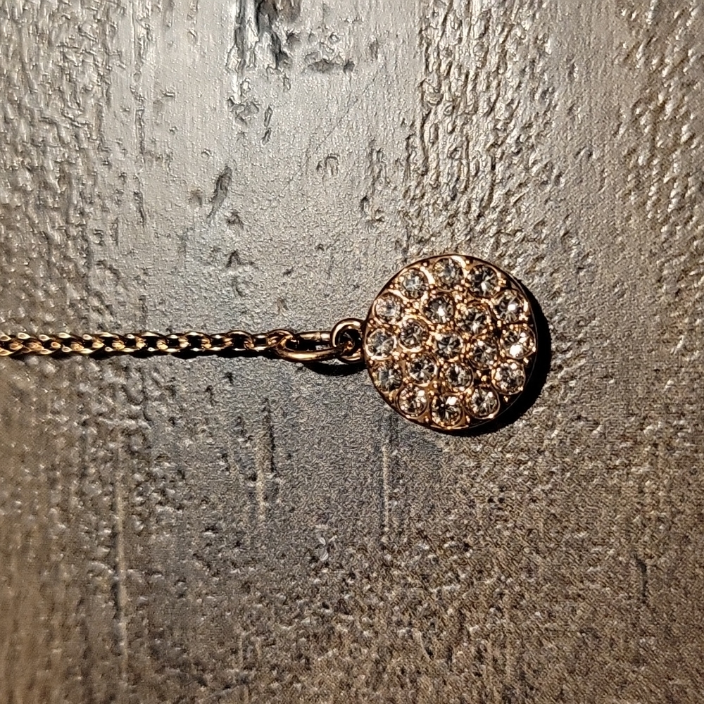 Touchstone Crystal Jewelry by Swarovski Pave Necklace - Brand New